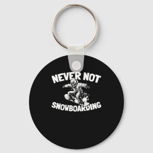 Snowboard Winter Sports - Snowboarding Snowboarder Key Ring