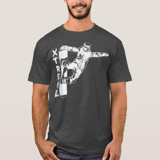 Snowboard Xtreme Sport in Winter T-Shirt