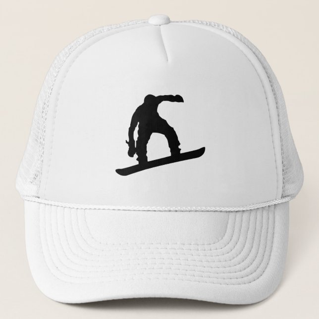 Snowboarder_4 Trucker Hat (Front)