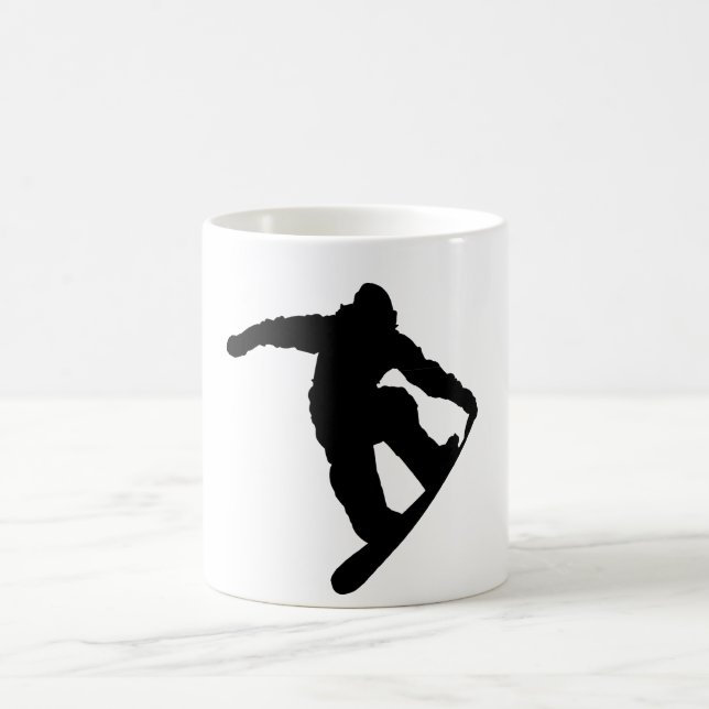 Snowboarder Coffee Mug (Center)