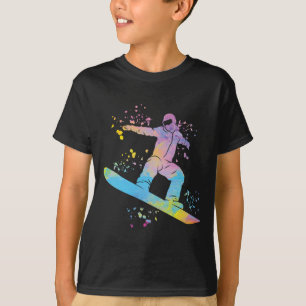 Snowboarder Colorful Snowboard Snowboarding 4 T-Shirt