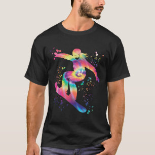 Snowboarder Colorful Snowboard Snowboarding T-Shirt