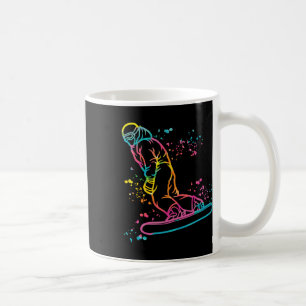 Snowboarder Colourful Snowboard Snowboarding 16 Coffee Mug