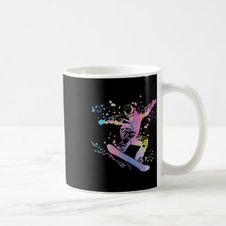 Snowboarder Colourful Snowboard Snowboarding 48 Coffee Mug