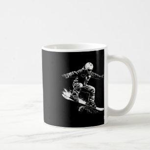 Snowboarder Drawing Snowboarding Slope 1  Coffee Mug