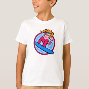 Snowboarder Girl T-Shirt