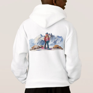Snowboarder in the Mountains