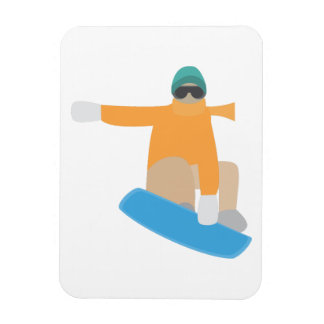 Snowboarder Magnet