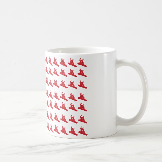 Snowboarder-Patriotic-Flag Coffee Mug (Right)