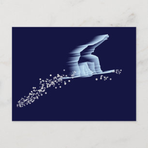 Snowboarder Postcard