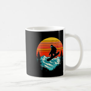 Snowboarder Retro Snowboarding Snowboard Extreme S Coffee Mug