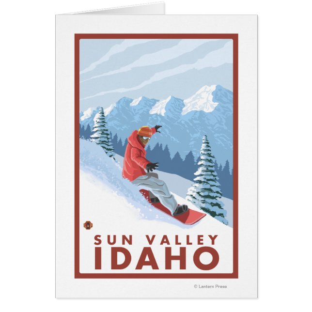 Snowboarder Scene - Sun Valley, Idaho (Front)