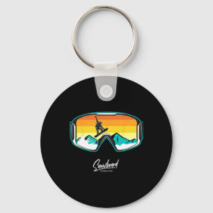 Snowboarder Snow Boarding Snowboarders 1  Key Ring