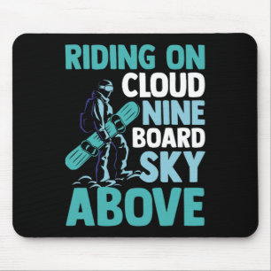 Snowboarder Snowboarding  Mouse Pad