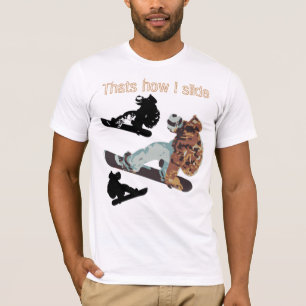 snowboarder tshirt - Customised