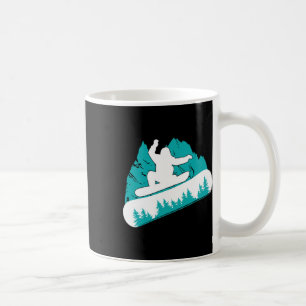 Snowboarder Winter Snowboard Vintage Snowboarding Coffee Mug