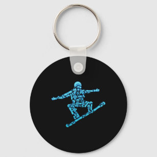 Snowboarder - Wintersports Snowboard Snowboarding  Key Ring