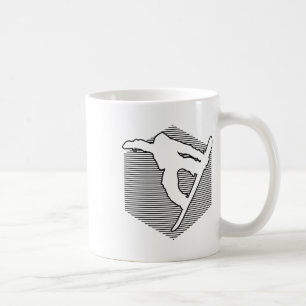 Snowboarder Women's Snowboard Men's Snowboarding Coffee Mug