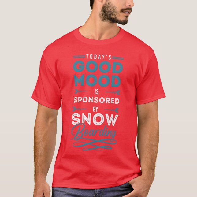 Snowboarders Winter Winter Sports Freestyle funny  T-Shirt (Front)