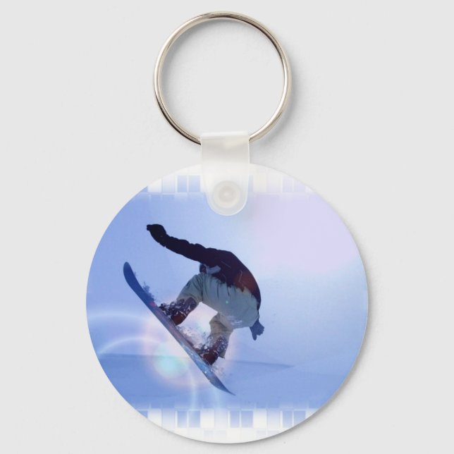 snowboarding-12 key ring (Front)