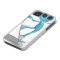 Snowboarding Blue Alien iPhone 4/4s Case