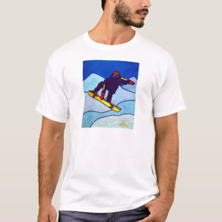 Snowboarding by Piliero T-Shirt