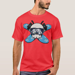 Snowboarding crew Jolly pirate  no caption T-Shirt