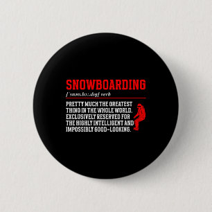 Snowboarding Definition Snowboard Outfit Snowboard 6 Cm Round Badge