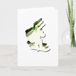 Snowboarding Design Greeting Cards