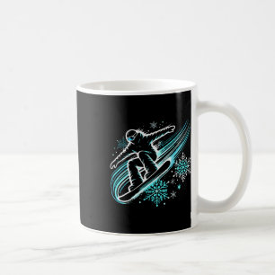 Snowboarding Funny Snowboard Snowboarder Ride Wint Coffee Mug