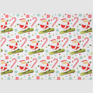 Snowboarding Holiday Gift Tissue Paper