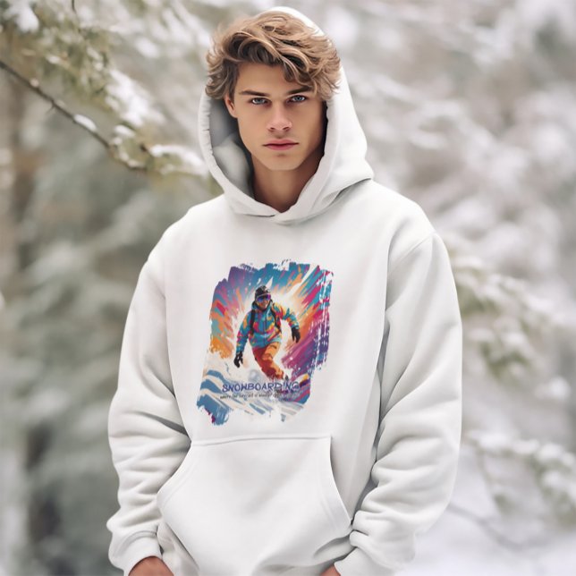 Snowboarding Hoodie (Creator Uploaded)