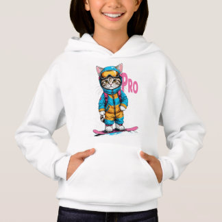 Snowboarding Kitty Pro T-Shirt