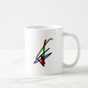 snowboarding logo coffee mug