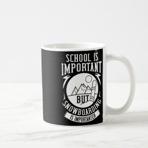 Snowboarding Mountain Funny Freestyle 1  Coffee Mug