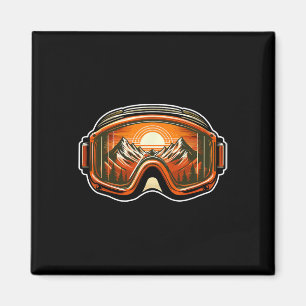 Snowboarding Mountain Snowboard Extreme Sport Snow Magnet