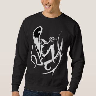 Snowboarding Penguin Sweatshirt