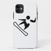 Snowboarding Pictograph