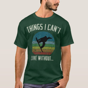 Snowboarding Retro Snowboarder Winter Sports Athle T-Shirt