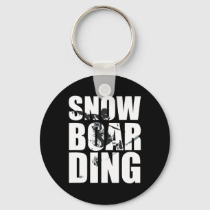 Snowboarding Saying For Wintersport Fans Great Gif Key Ring