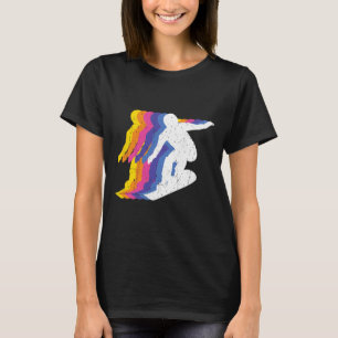 Snowboarding Shirts Retro Vintage Snowboarder - Sn