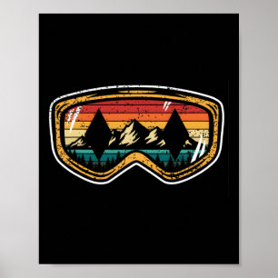 Snowboarding Ski Snowboard Winter Sport Kid Men Wo Poster