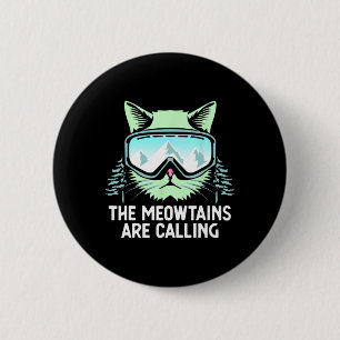 Snowboarding Skiing Art For Men Women Kid Winter S 6 Cm Round Badge