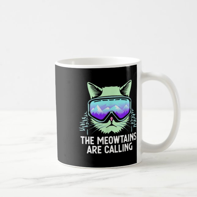Snowboarding Skiing Art For Men Women Kid Winter S Coffee Mug (Right)
