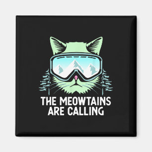 Snowboarding Skiing Art For Men Women Kid Winter S Magnet