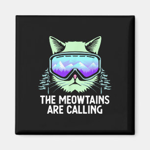 Snowboarding Skiing Art For Men Women Kid Winter S Magnet