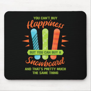 Snowboarding Skiing Funny Snowboard Snowboarder Gi Mouse Pad