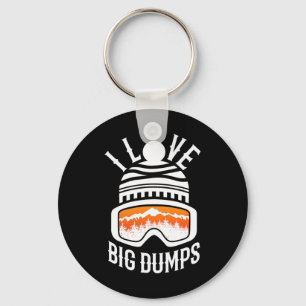 Snowboarding Skiing Snowboard Funny Snowboarder  Key Ring