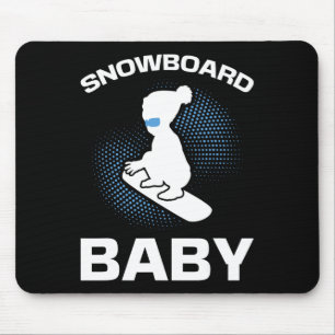 Snowboarding Snowboard Ba Mouse Pad
