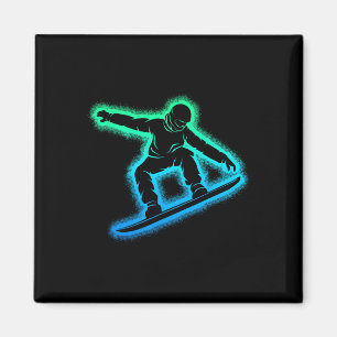 Snowboarding Snowboard Boys Kids Mens  Magnet